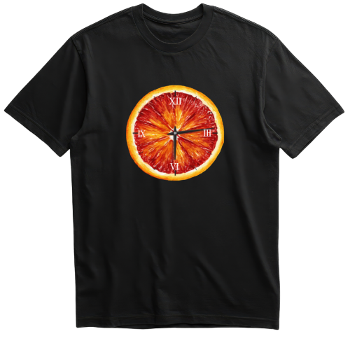 Orange Clock